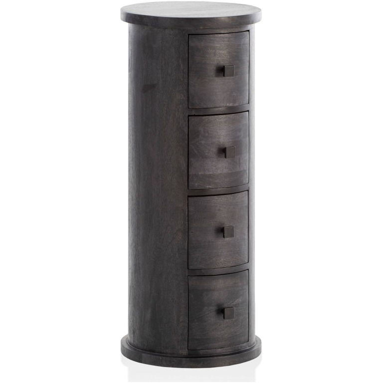 Comodă Modernă cu 4 Sertare și Spațiu de Depozitare - Design Compact