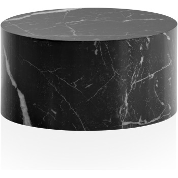 Masuta de Cafea Eleganta din Marmura Neagra - Design Atemporal