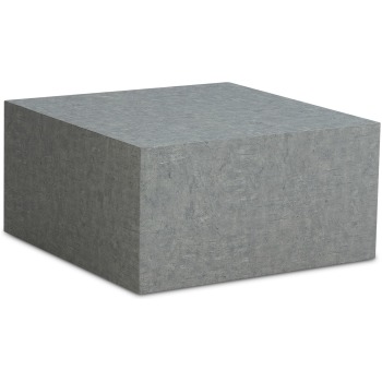 Masută de Cafea Minimalistă Beton Mat | 60x60x30 cm | Design Simplu & Funcțional