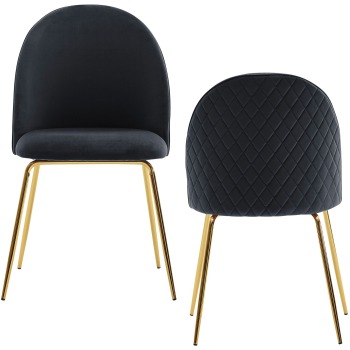 Scaun de Sufragerie Modern cu Design Scandinavian și Elemente Decorative Diamant - Dimensiuni 53x53 cm
