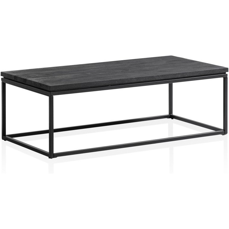 Masuță de Cafea Modernă cu Blat Rectangular și Structură Robustă - Dimensiuni 120x60x40 cm