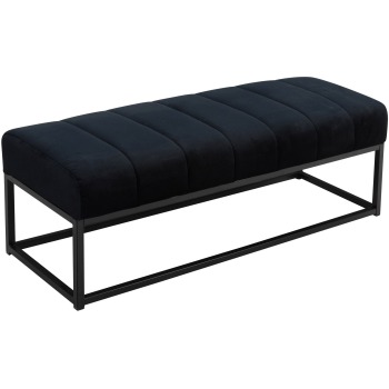 Bancă tapițată elegantă cu design modern și tapițerie groasă - Dimensiuni 108x40x40 cm