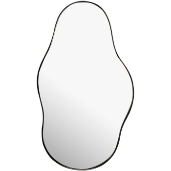 Oglindă Asimetrică cu Cadrul Deformat - Design Elegant și Practic