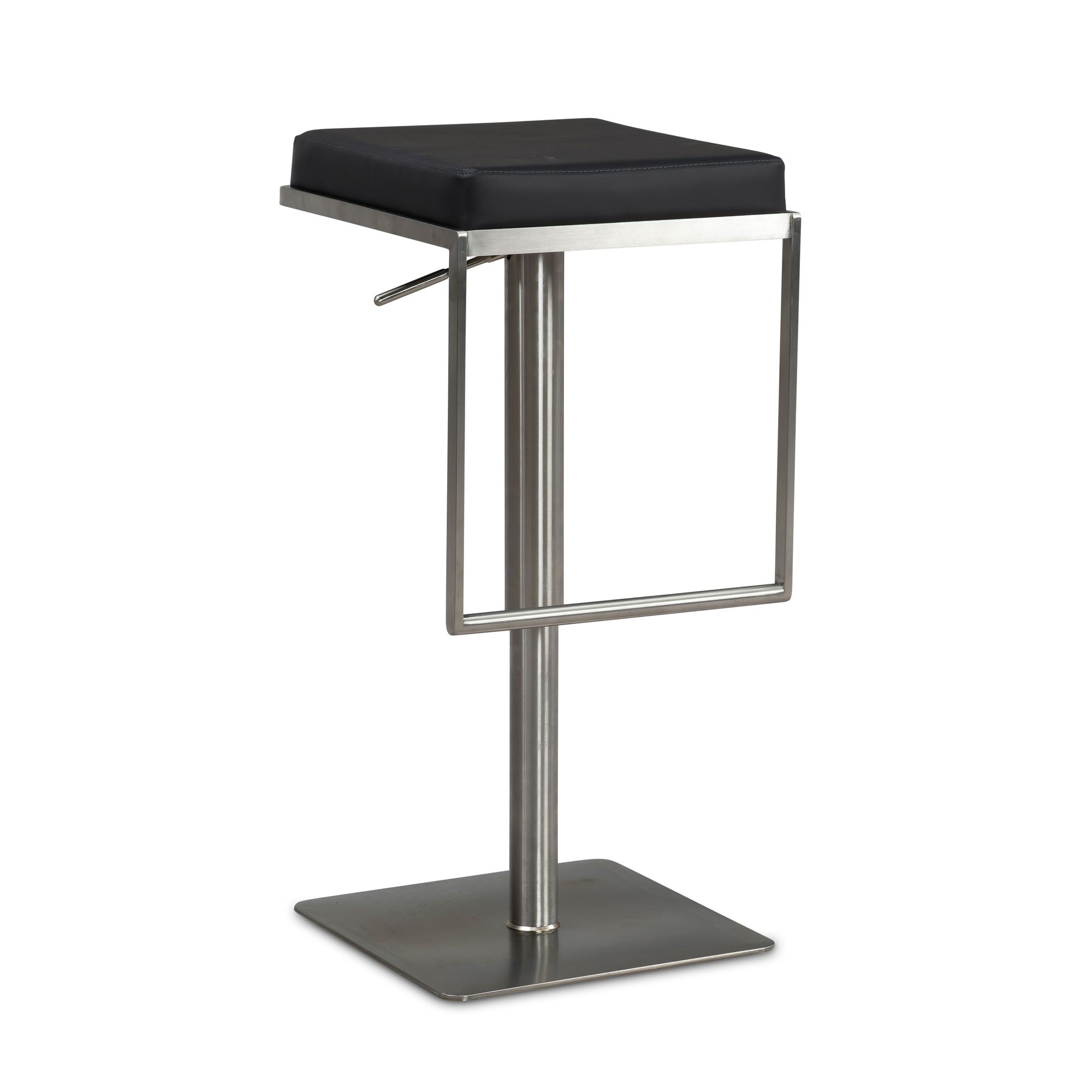 Scaun de Bar Modern cu Structură Metalică și Suport pentru Picioare Scaun de Bar Modern cu Structură Metalică și Suport pentru Picioare