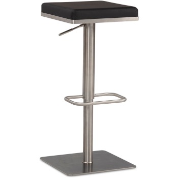 Scaun de Bar Modern cu Design Simplu și Suport pentru Picioare din Metal