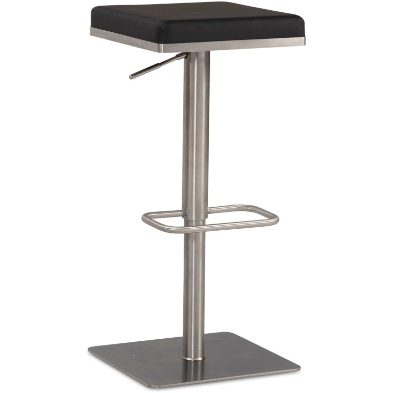 Scaun de Bar Modern cu Design Simplu și Suport pentru Picioare din Metal