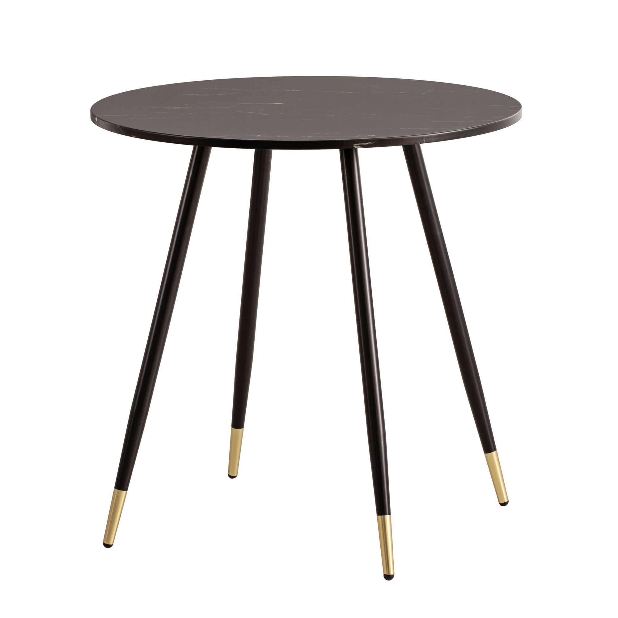 Masa de sufragerie 75x75x76 cm Masa de sufragerie neagra aspect marmura Modern Masa de sufragerie 75x75x76 cm Masa de sufragerie neagra aspect marmura Modern