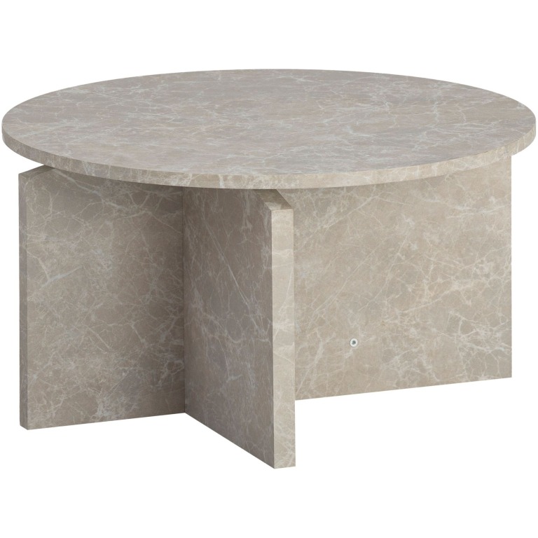 masuta de cafea 60x60x33 cm masuta de canapea de culoare nisip in piatra aspect modern
