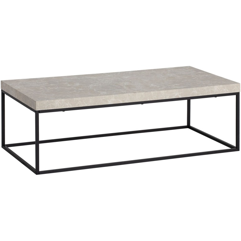 masuta de cafea 120x60x38 cm masuta de canapea de culoare nisip in piatra aspect modern