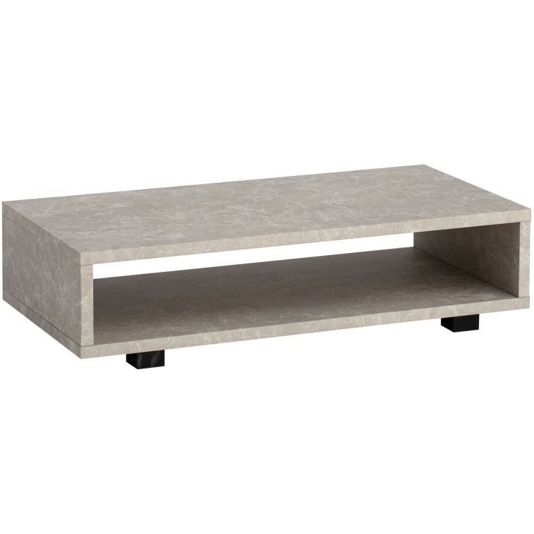masuta de cafea 100x50x25 cm masuta de canapea de culoare nisip din piatra aspect modern