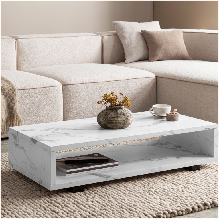 masa de living design dreptunghiulara cu spatiu de depozitare