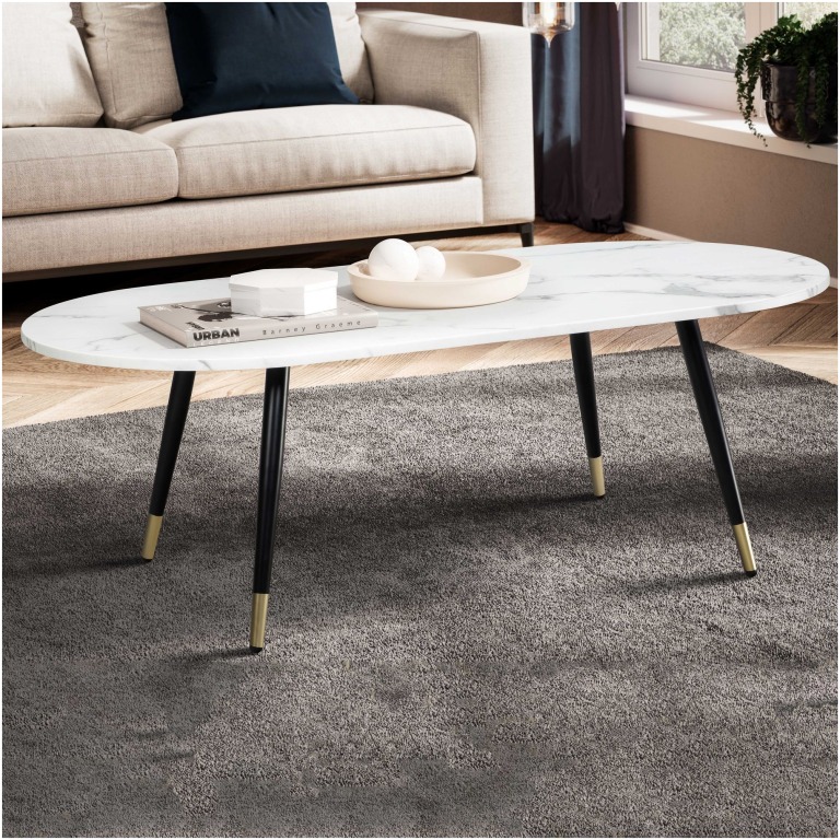 5 cm cu aspect marmura alb modern