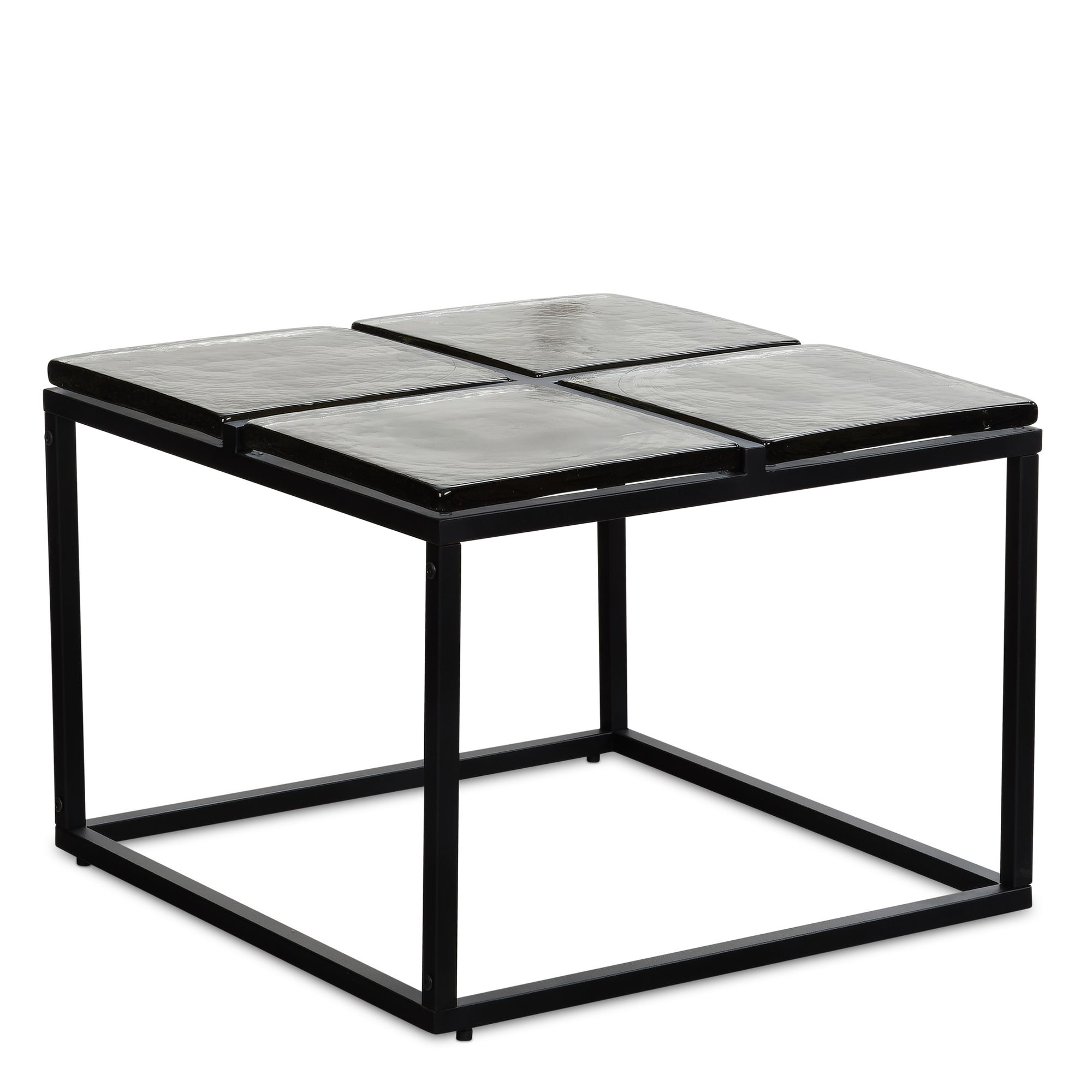 masuta de cafea sticla metal 58x58x43 masuta de cafea sticla metal 58x58x43
