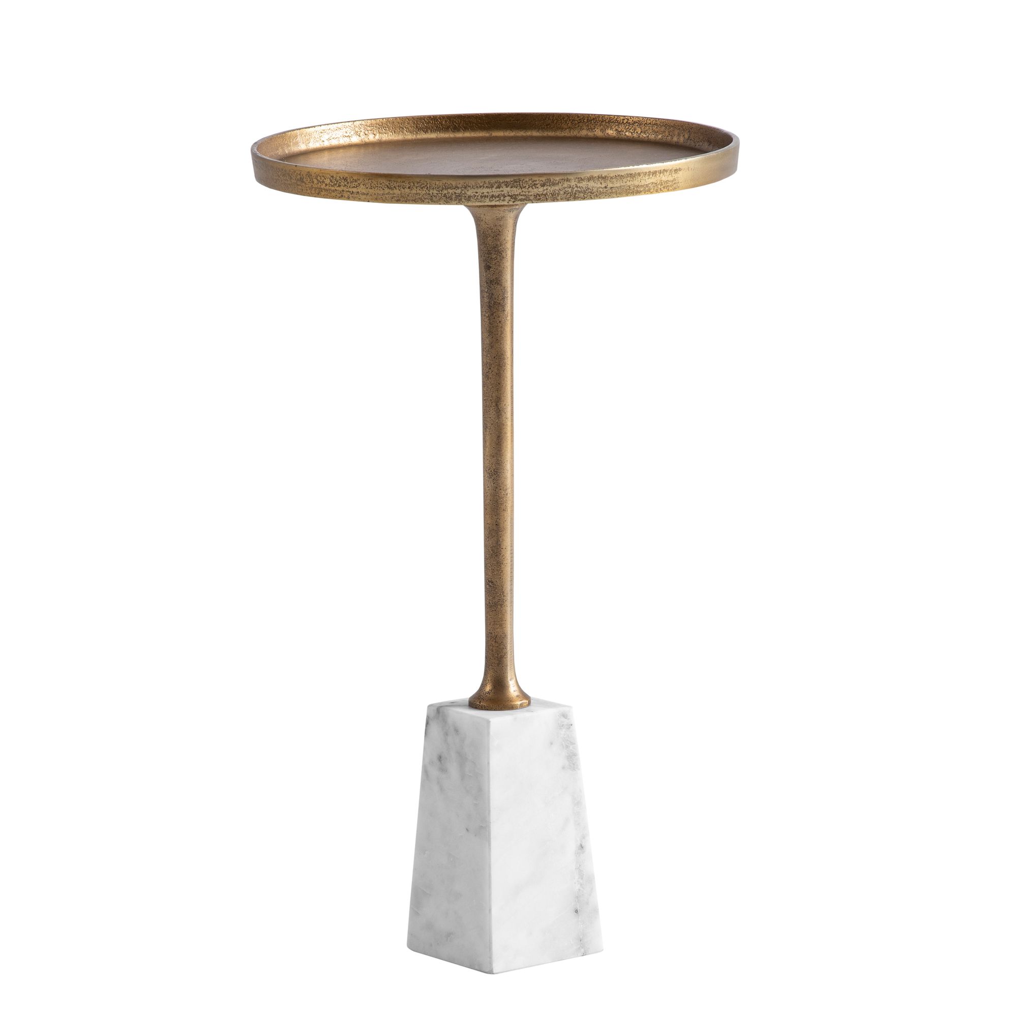Masuta laterala din marmura reala metal 34x34x58 cm Masa laterala alb auriu Masuta laterala din marmura reala metal 34x34x58 cm Masa laterala alb auriu