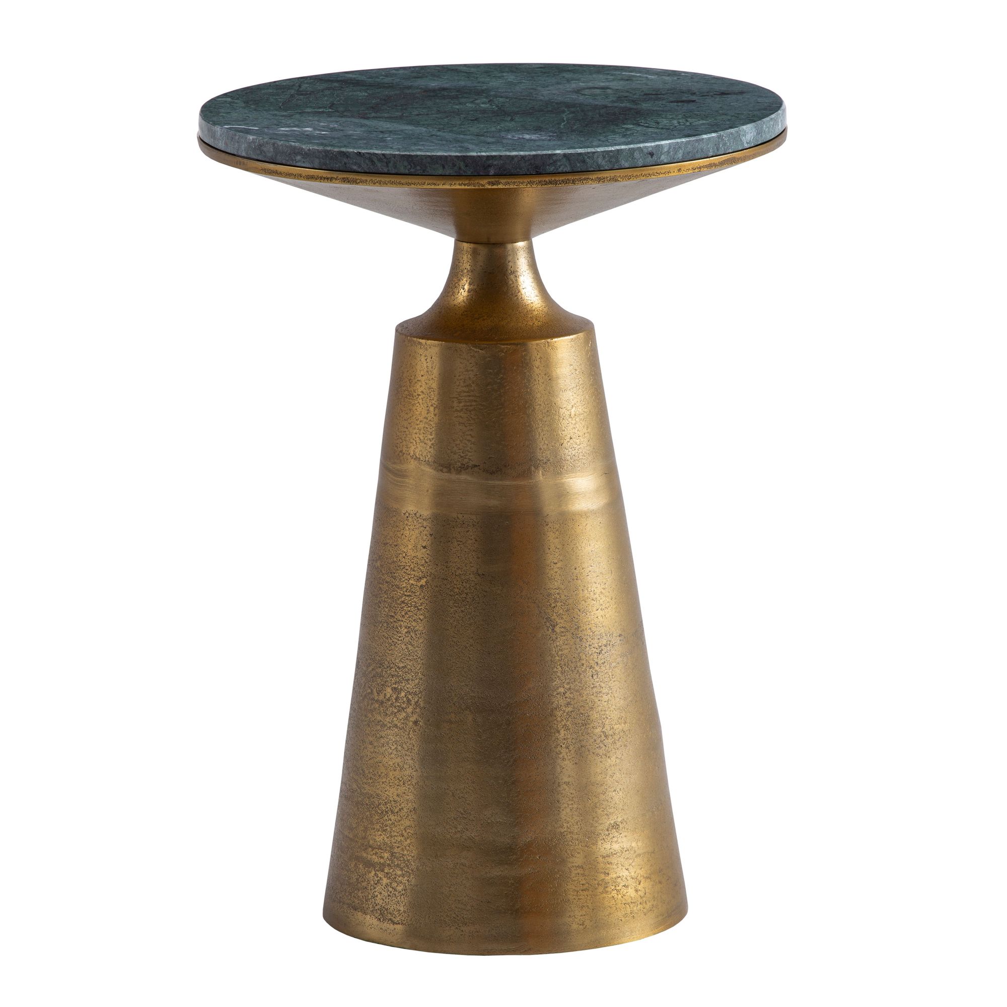 Măsuță laterală din marmură metalică 40x40x56 Măsuță laterală din marmură metalică 40x40x56