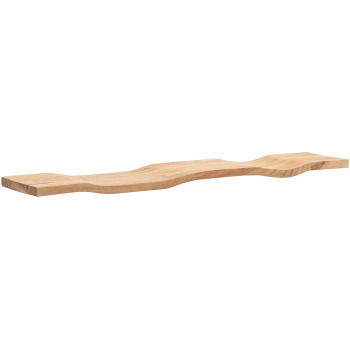 Etajeră Perete // Lemn Masiv Acacia 100cm // Design Val Plutitor