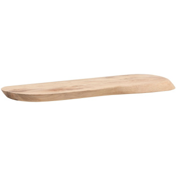 Etajeră Perete //Lemn Masiv de Salcâm 40cm // Design Plutitor Organic