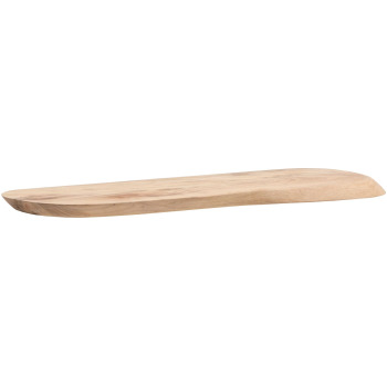 Poliță Perete // Lemn Masiv de Salcâm 80cm // Design Organic Plutitor